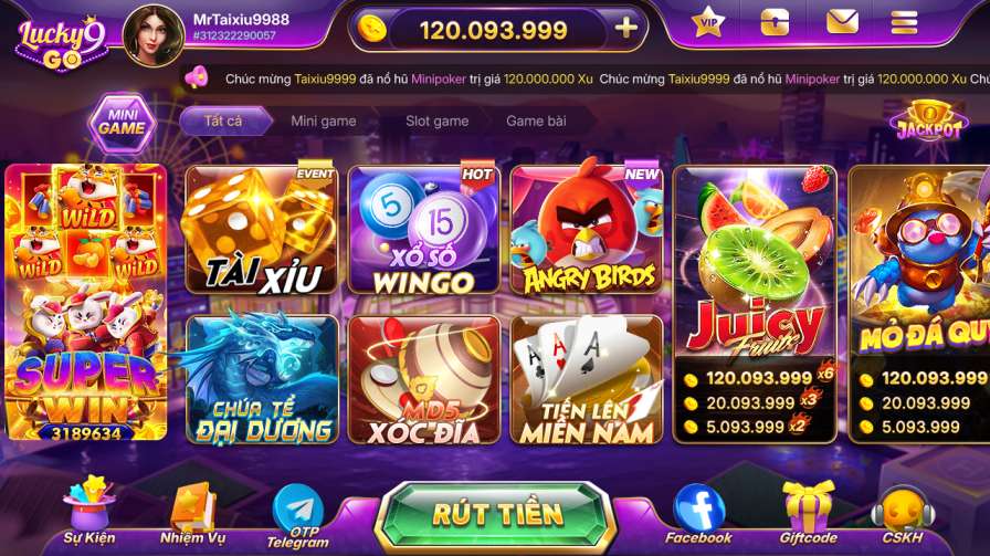 Giao Diện Lobby Bet vip