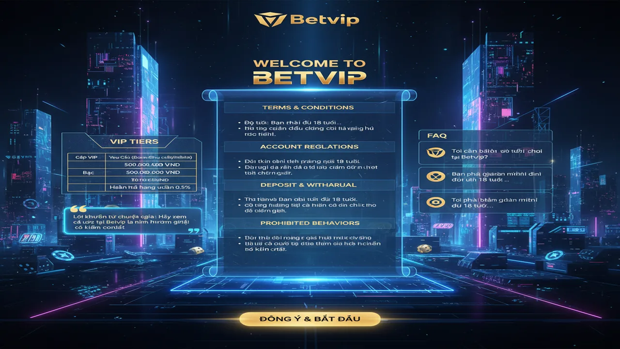 Điều Khoản Sử Dụng Betvip