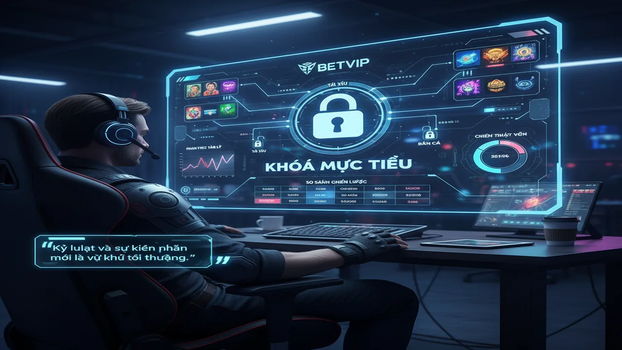 Cách khóa mục tiêu Betvip