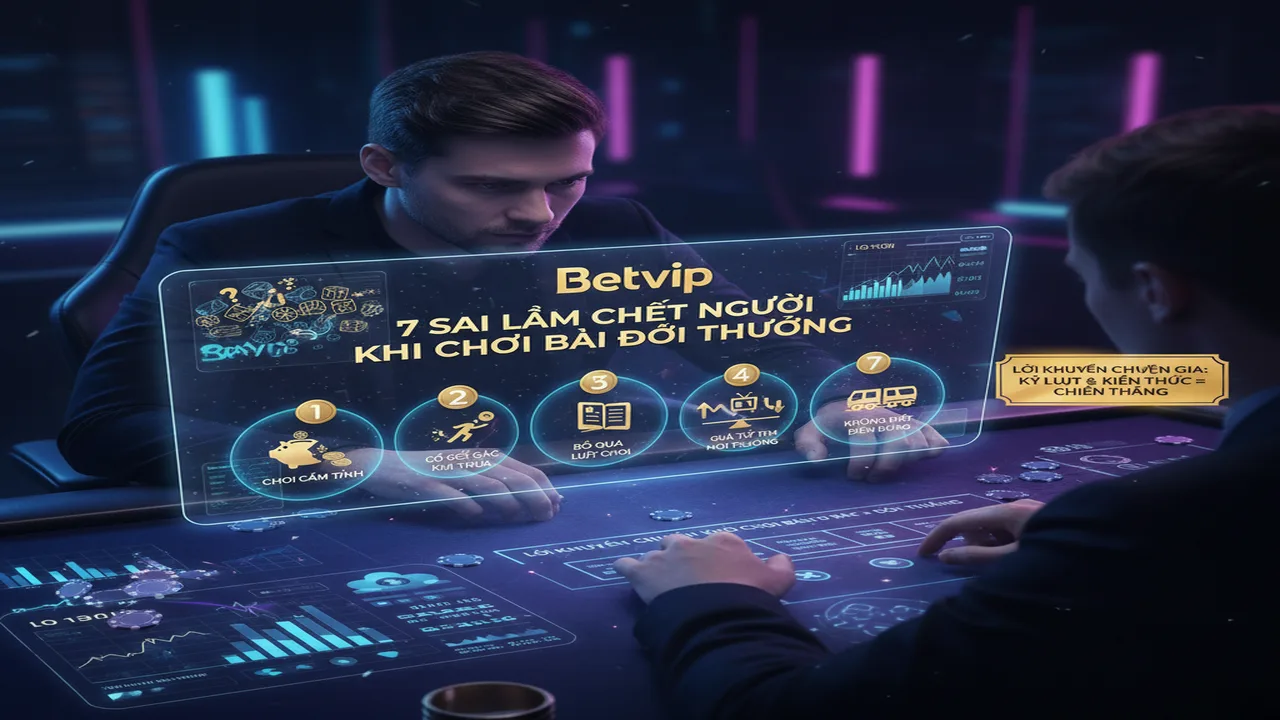 Lỗi khi chơi bài Betvip
