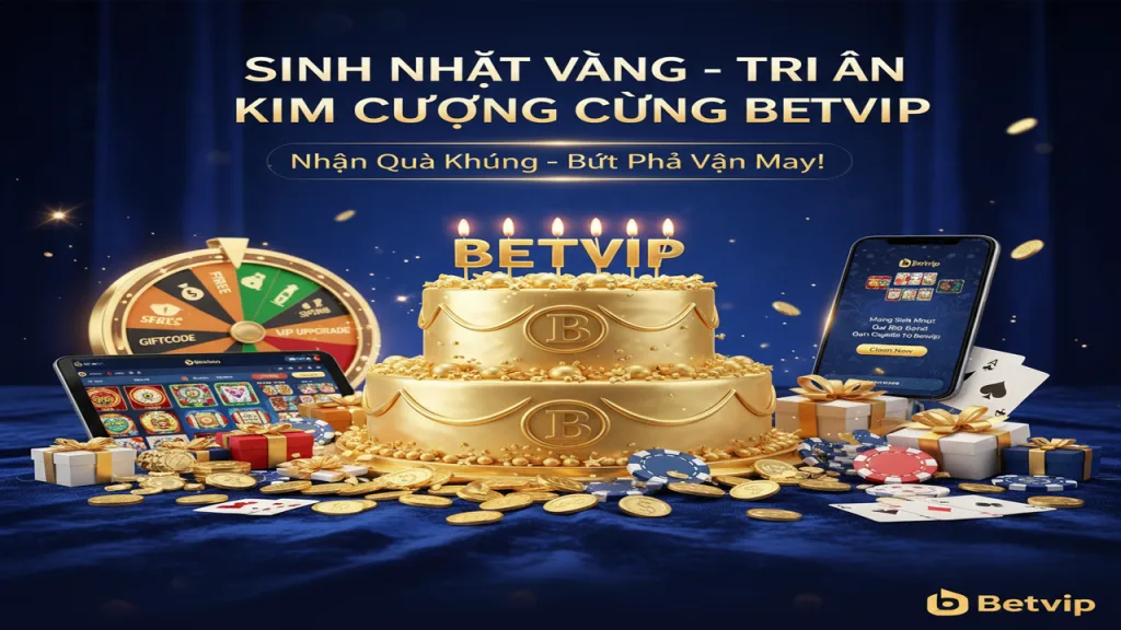 Quà tặng sinh nhật Betvip