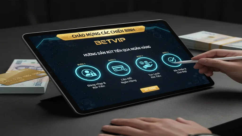 Rút tiền Ngân hàng Betvip