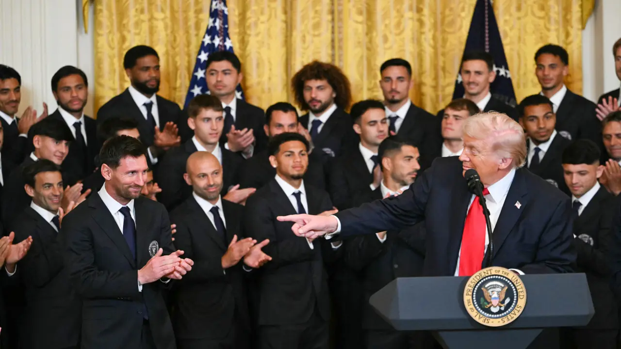 Tổng thống Trump tiếp Messi tại Nhà Trắng